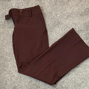 The Limited Burgundy dress pants